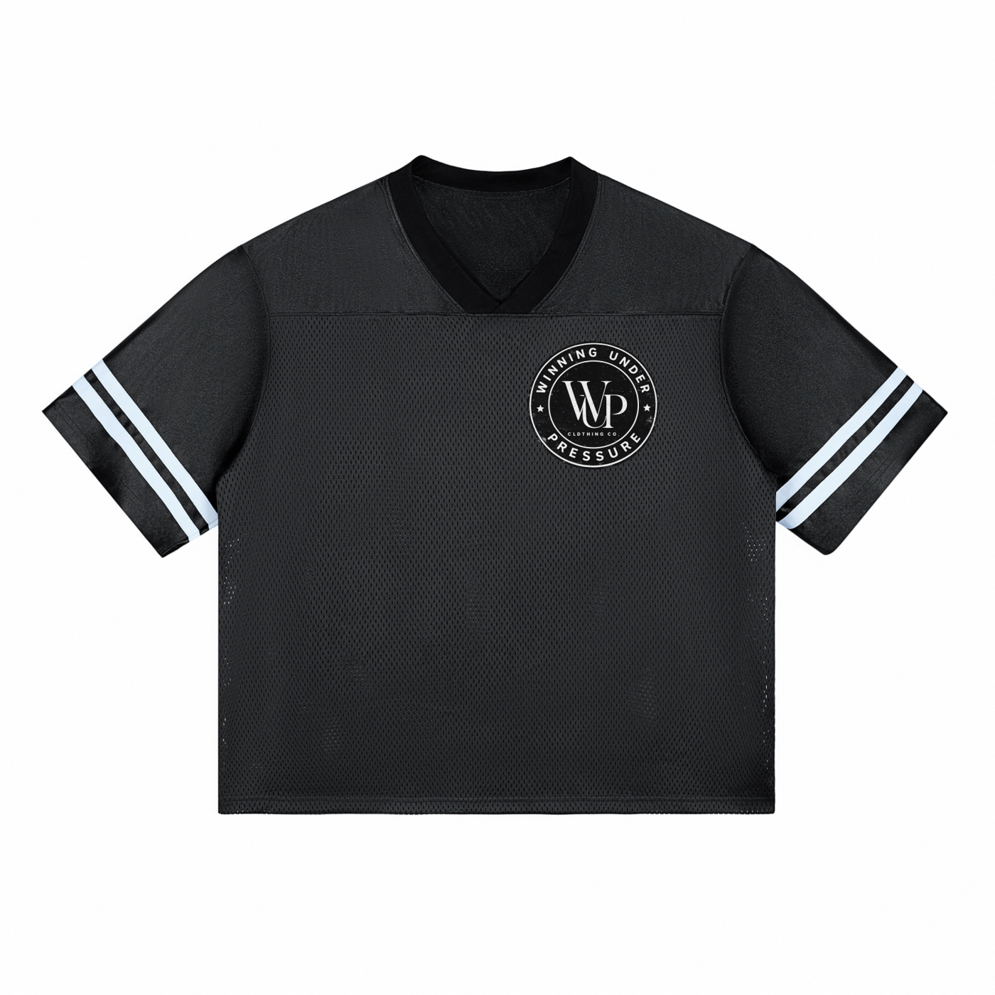 Circle Logo Taped Mesh T-Shirt