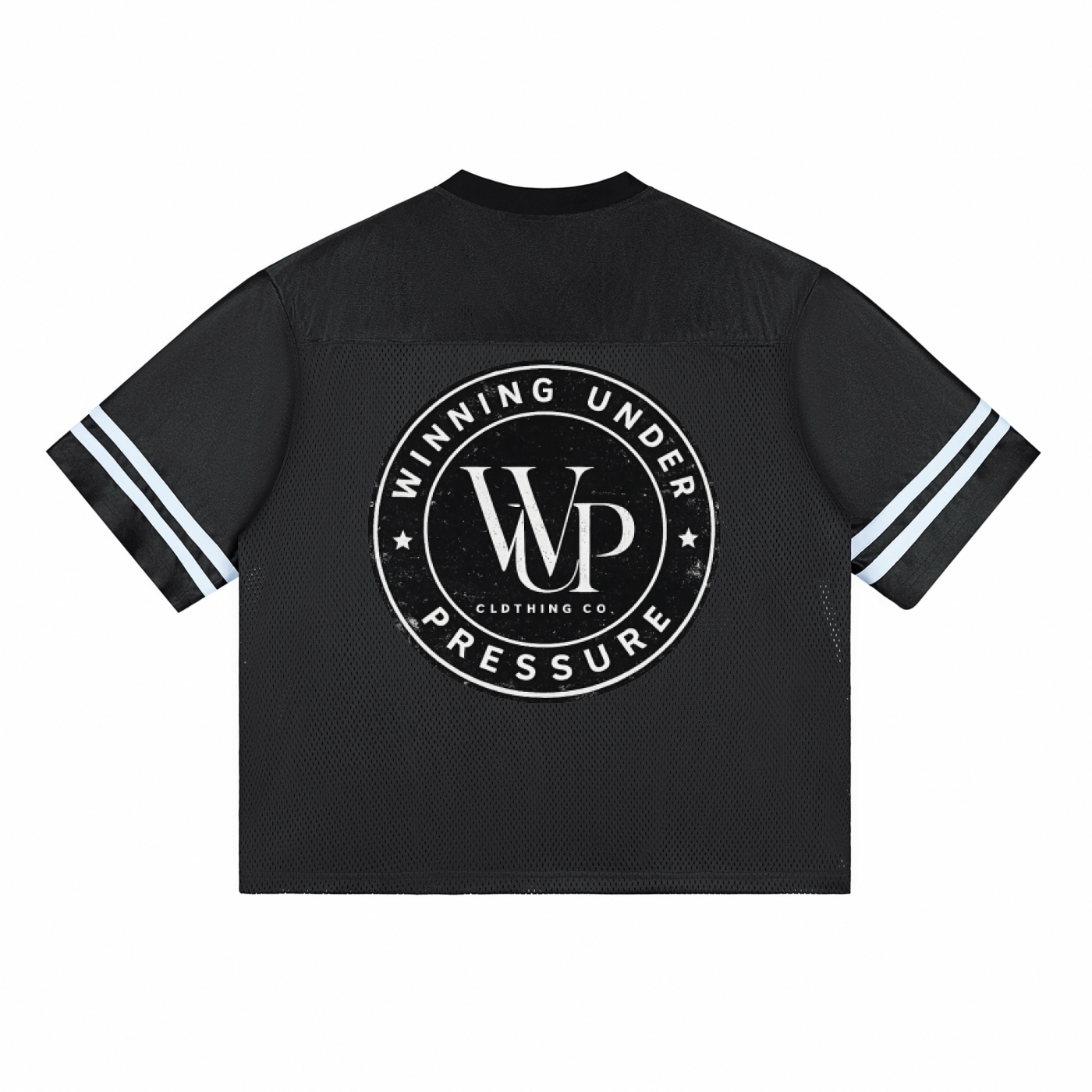 Circle Logo Taped Mesh T-Shirt
