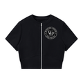Circle Logo Women’s Paneling Full Zip T-Shirt