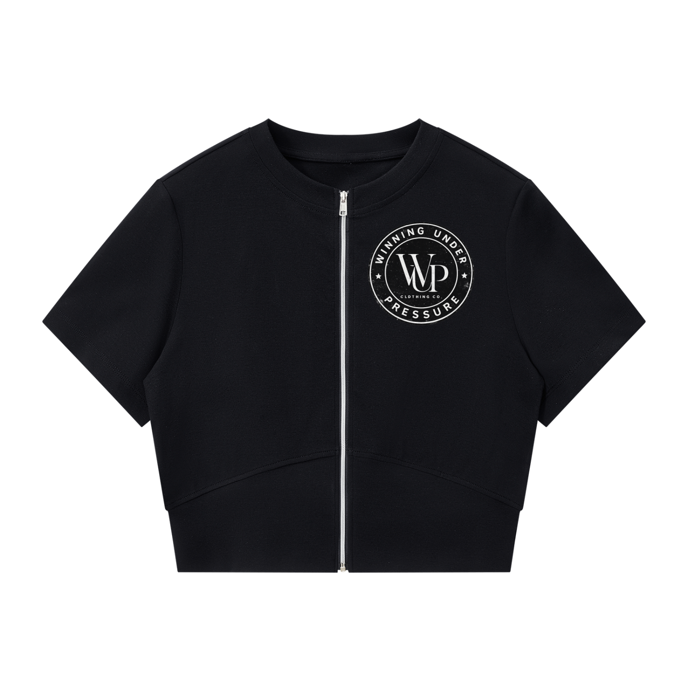 Circle Logo Women’s Paneling Full Zip T-Shirt