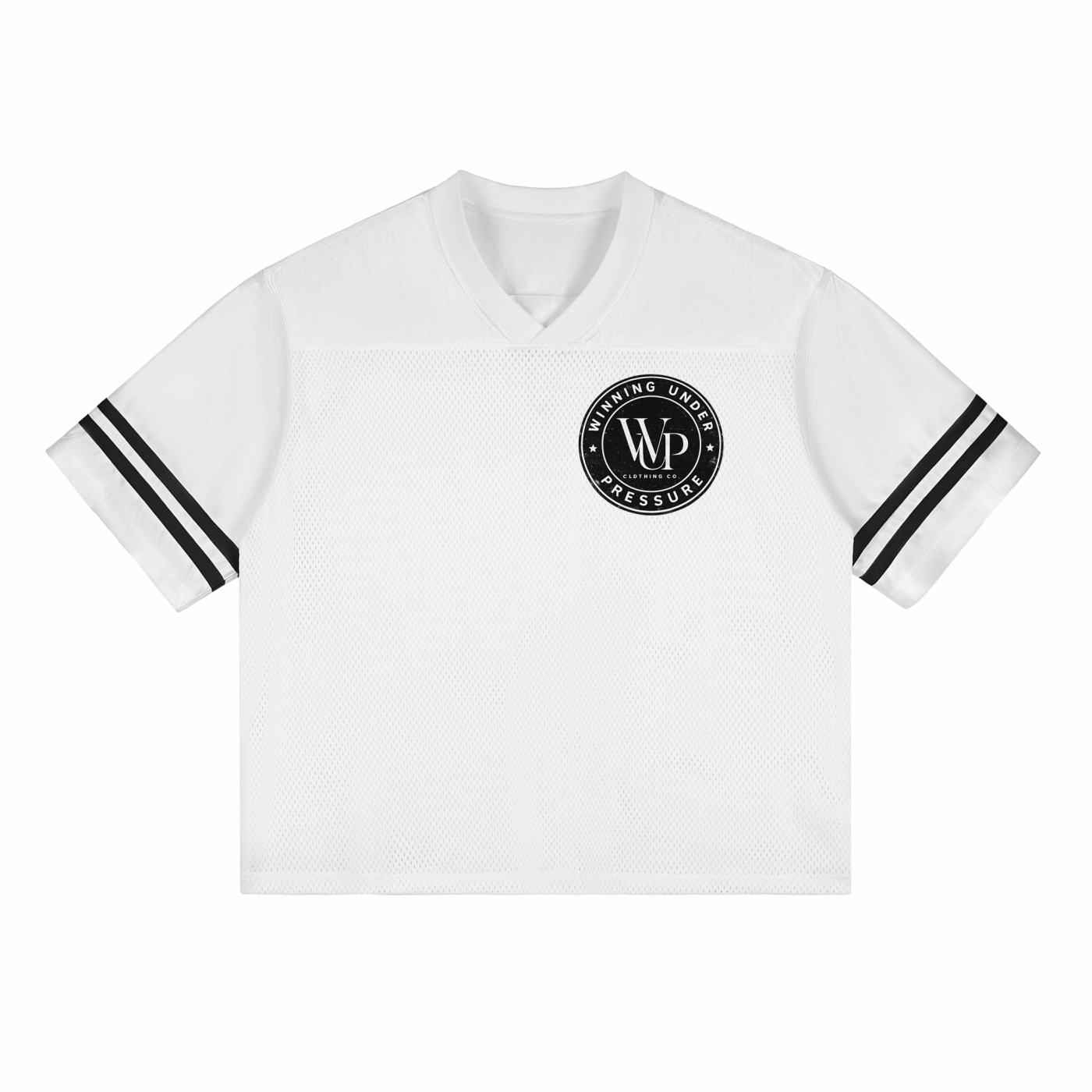 Circle Logo Taped Mesh T-Shirt